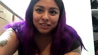 Bbw Alternative Latina Smoking
