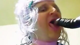 Cdchloe Smoking, Sucking And Fucking Dat Black Dildo