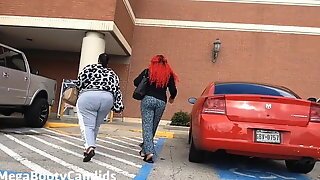 Mega Bbw Booty Gilf With Daughter 2 Wedgies
