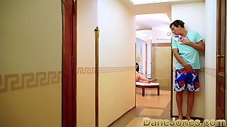 Dane Jones Sexy Big Tits Teen Fucked By Barman In Luxury Spa