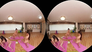 Naked Japanese Yoga In Pov Vr - Big Asian Tits