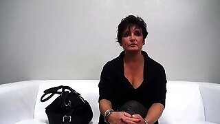 Amateur Chubby Mom Takes Knob - Point-of-view