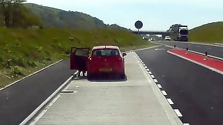 Welsh Girl Just Has To Piss