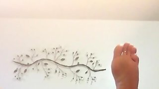 Pounding Fat Pussy With Huge Dildo