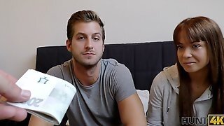 Hunt4k. Only Sex For Money Can Save The Bad Situation