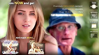 Noble Grandpa Gets Sexual Thanks From Grateful Redhead Teen