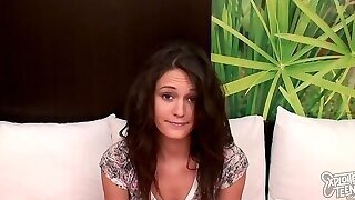 Creampied 18-year-old Has Man Gravy Dumped Inside Her Snatch