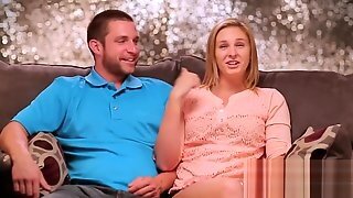 Hot Couple Gets A Tattoo After Arriving To The Swing House