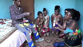 Topless African Girls Talking About... Something