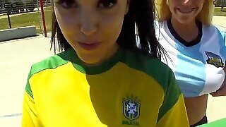 Bffs - Super Hot Soccer Dolls Screwed By Coach