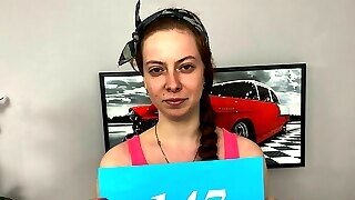 Amateur Redhead Shows How To Suck