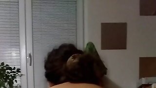Young Couple -reverse Cowgirl -creamy Home Fuck-pov-close-up
