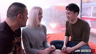 Crazy Sex In Transparent Truck - Julia Parker