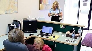 Nikki Mae Sneaky Office Sex Video