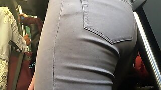Grey Jeans Bus