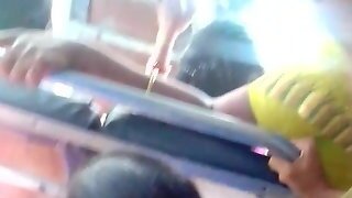 Tamil Young Girl Hot Boobs In Bus