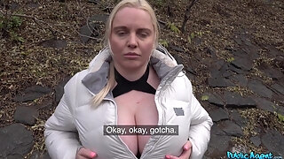 Public Agent - Agent Fucks Blonde's Massive Tits 1 - Jordan Pryce