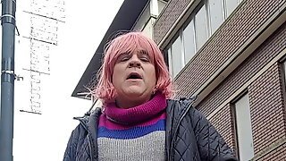 Sissy Smoking In Public