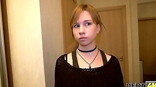 Debt4k. Poor Girl Alice Klay Loves Cool Gadgets And Pays With Pussy