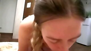 Wife Tries Me To Cum In Her Mouth
