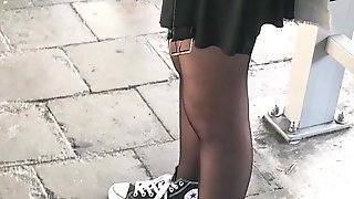 Candid Teens In Nylon Pantyhose They Will Drive You Crazy 6