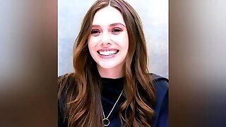 Elizabeth Olsen Jerk Off Challenge