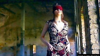 Straight Girl Is Blindfolded And Compelled By Sapphic Before She Climaxes