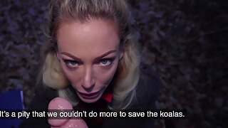 Blond Ozzie Fucks To Save The Bush 1 - Public Agent