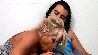 Naughty Mature Woman Gets Amazing Creampie From Young Stud