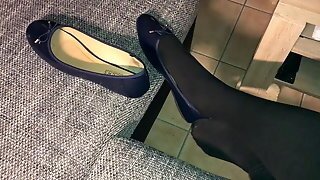 Me In Pantyhose And Ballet Flats