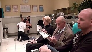 Shameless Bitch Getting Fucked In Front Of Some Strangers