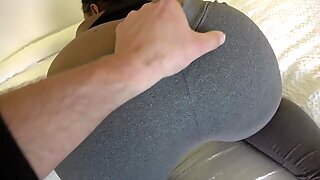 Teen Queen's First White Cock