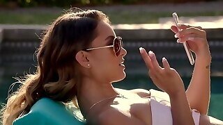 Cute Uma Jolie Fucks Huge Male Pole For Favors