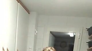 Spanish MILF After Dinner Playing With Wine Bottle