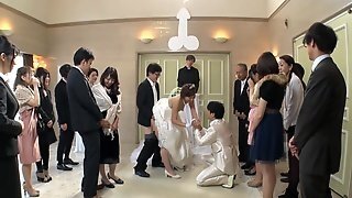 Best Man Takes Bride In Japanese Wedding 1 - Asian