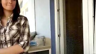 Czech Doll Romaneta Demonstrates Her Yam-sized Boobs And Banged For Money