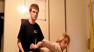 Tied Up Young Babe Getting Face Fornicateed, Spanked And Nailed