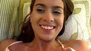 Adorable Teen, Jil Is Giving A Gentle Blowjob To Her Best Friend And Getting Fucked In Return
