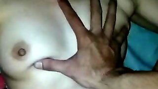 Fucking Hard Her Shaved Pussy