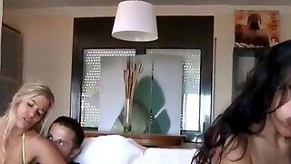 Impressive Four-way With Two Mexican Babes