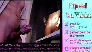 Yo Monica Puta Monik Moni, La Mayor Puta Perz Web (webslut) Argentina - Gran Compilacion. - Latina