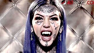 Tattooed Ghost Amber Luke Wants To Shag