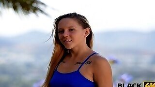 Black4k. Nice Hollie Mack Tastes Big Black Cock For The First Time