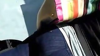 Phat Assed Thick Latina In Stretchy Pants