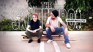 Model Time Genderfluid Skater Bangs Their Hot Instructor