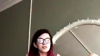 18-year-old In A Solo Self-gratification