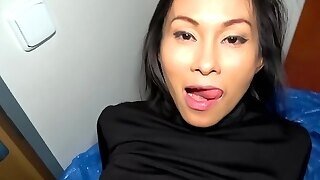 Skinny Asian Teen Suzie Q Gets Fucked In Wc