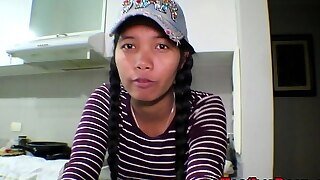 18 Week Pregnant Thai Teen Heather Deep Nurse Deepthroat