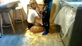 Wam Splosh Whilst Slut Tied To Chair - Extreme Face Fuck And Ro
c000
ugh Sex XXX