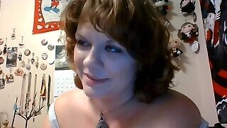 Aged Chubby Camwhore Got High Before Masturbating